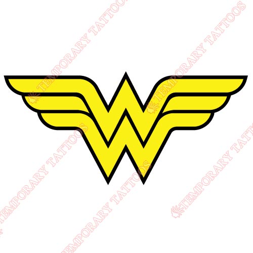 Wonder Woman Customize Temporary Tattoos Stickers NO.364